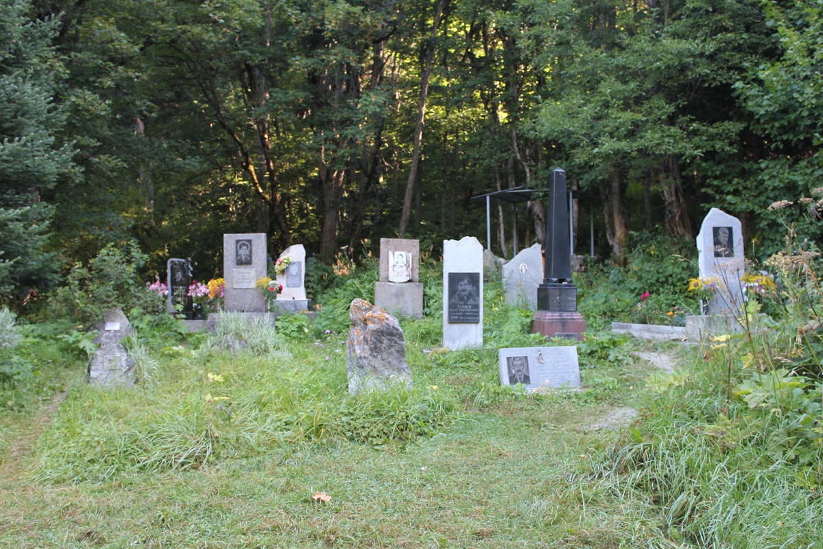 Кладбище альпинистов. Фото: Недолужко А.В