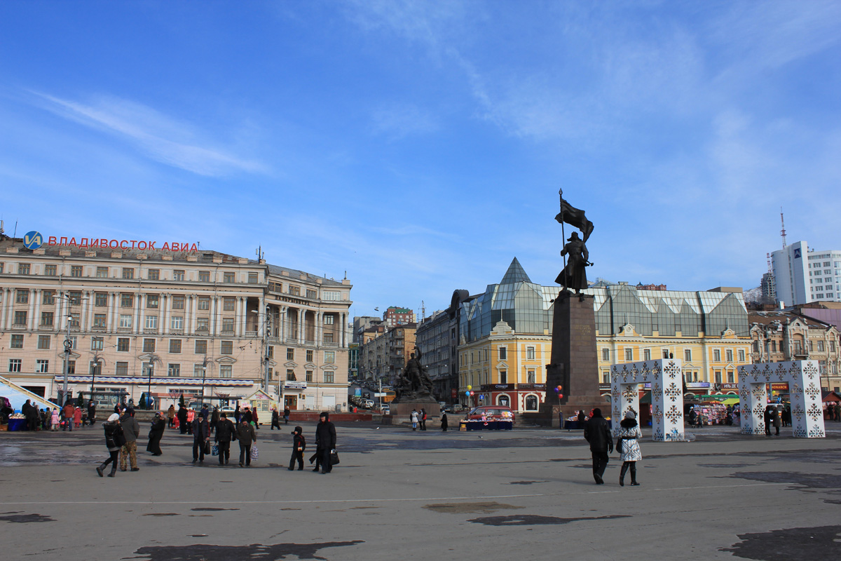 площадь борцам за власть советов владивосток